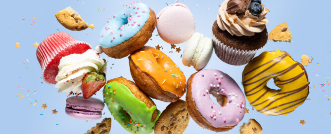 Delicious pastries
